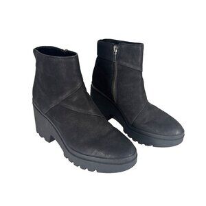 Eileen Fisher Black Ankle Boots